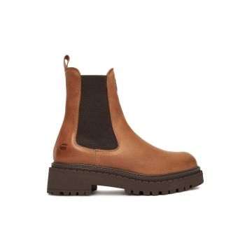 Ghete Chelsea pentru femei - G Star Raw - piele naturala - maro - Ghete Chelsea pentru femei - G Star Raw - piele naturala - maro -