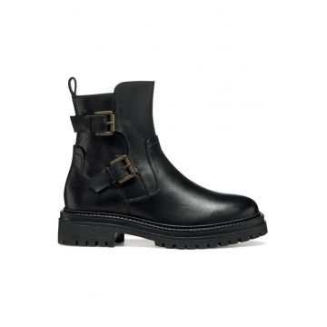 Ghete dama 305318626 -  Piele naturala - Negru - Ghete dama 305318626 -  Piele naturala - Negru -