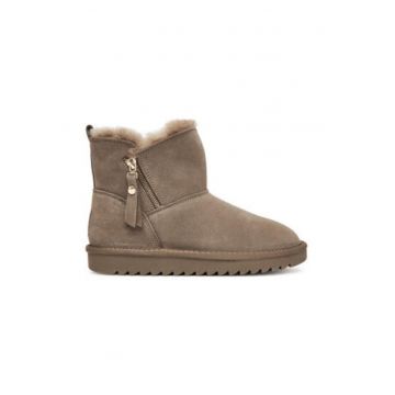Ghete dama 305490841 -  Piele naturala - Gri Ghete dama 305490841 -  Piele naturala - Gri