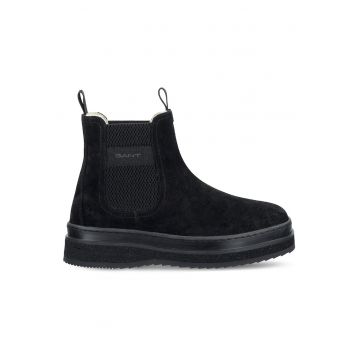 Ghete dama 305603951 -  Piele naturala - Negru Ghete dama 305603951 -  Piele naturala - Negru