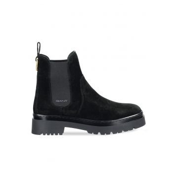 Ghete dama 305604040 -  Piele naturala - Negru - Ghete dama 305604040 -  Piele naturala - Negru -