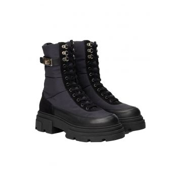 Ghete dama  casual - piele naturala - negru - Ghete dama  casual - piele naturala - negru -