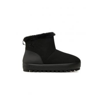 Ghete dama  negru textil Ghete dama  negru textil