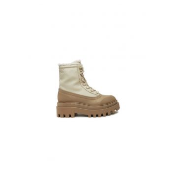 Ghete dama -  piele naturala - bej - Ghete dama -  piele naturala - bej -