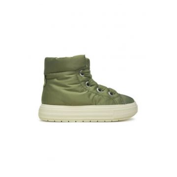 Ghete dama -  textil - verde Ghete dama -  textil - verde