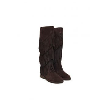 Ghete de dama -  305457806 - piele naturala - maro Ghete de dama -  305457806 - piele naturala - maro
