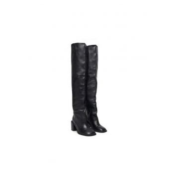 Ghete de dama -  305510501 - piele naturala Ghete de dama -  305510501 - piele naturala