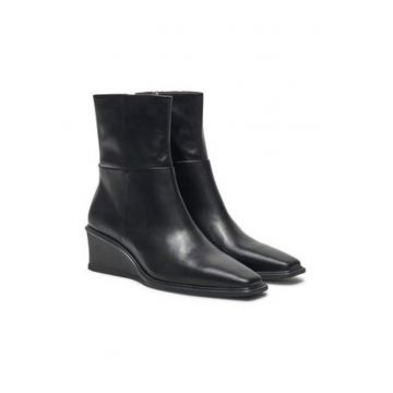 Ghete de dama pana la glezna -  304622762 - piele naturala - negru - Ghete de dama pana la glezna -  304622762 - piele naturala - negru -