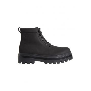 Ghete de piele nabuc cu sireturi Ghete de piele nabuc cu sireturi