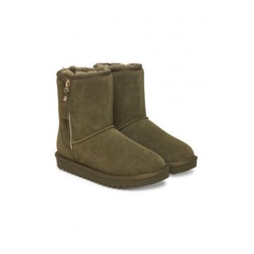 Ghete de zapada pentru femei -  305490889 - piele naturala - verde Ghete de zapada pentru femei -  305490889 - piele naturala - verde