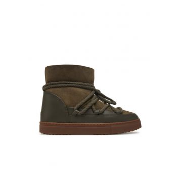 Ghete de zapada pentru femei -  305626868 - piele naturala - kaki