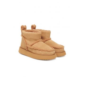 Ghete de zapada pentru femei -  305626998 - piele naturala - mustar Ghete de zapada pentru femei -  305626998 - piele naturala - mustar