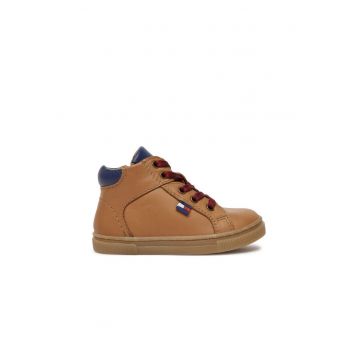 Ghete pentru baieti -  304427848 - piele ecologica - maro