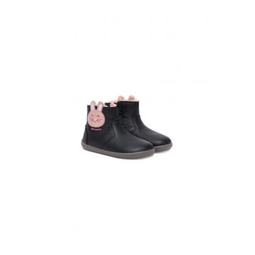 Ghete pentru fete -  305467669 - piele naturala - negru Ghete pentru fete -  305467669 - piele naturala - negru