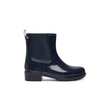 Ghete Wellington Dama -  plastic - negru Ghete Wellington Dama -  plastic - negru
