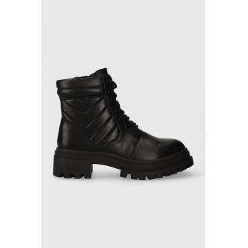 Aldo bocanci Lolita femei, culoarea negru, cu platforma, 13640273.Lolita