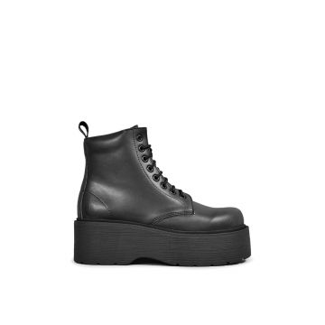 Altercore Botine Adara femei, culoarea negru, cu platformă Altercore Botine Adara femei, culoarea negru, cu platformă