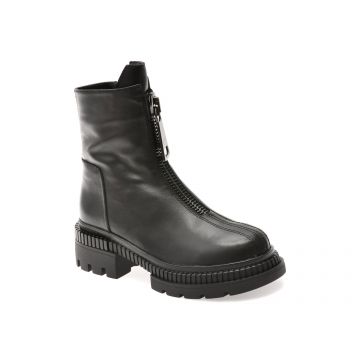 Bocanci GRYXX negre, EB994, din piele naturala