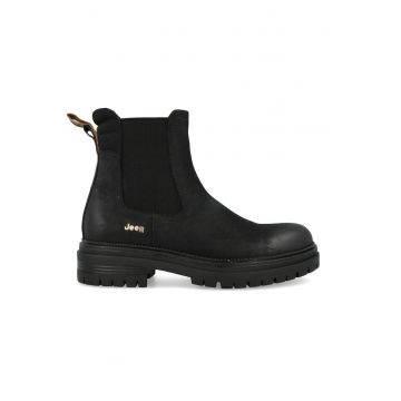 Ghete  Crow Chelsea W JL52581A-062 - Femei - Negru Ghete  Crow Chelsea W JL52581A-062 - Femei - Negru