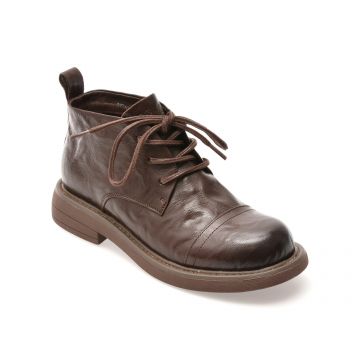 Ghete GRYXX maro, 37763, din piele naturala