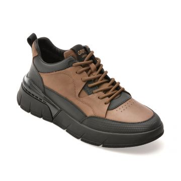 Ghete GRYXX maro, 58623, din piele naturala