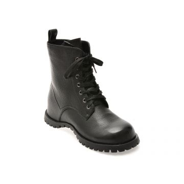 Ghete GRYXX negre, 2559, din piele naturala