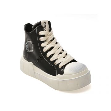 Ghete GRYXX negre, 986730, din piele naturala