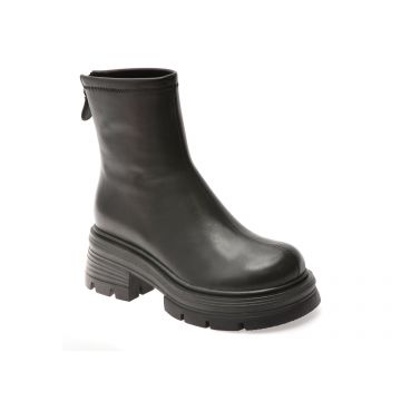 Ghete GRYXX negre, B221G, din piele naturala