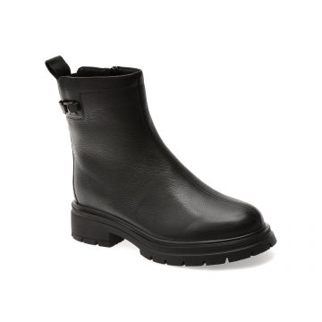 Ghete GRYXX negre, DX01321, din piele naturala