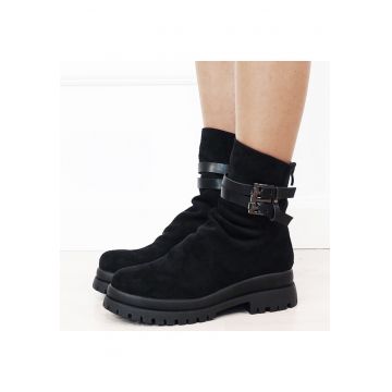 Ghete negre dama casual 7673 115 18633 Ghete negre dama casual 7673 115 18633