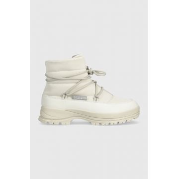 Napapijri pantofi MUD femei, culoarea bej, cu platforma, izolare usoara, NP0A4HW4.002