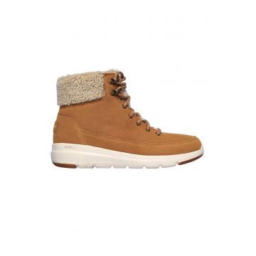 Ghete de piele intoarsa cu garnitura de blana shearling sintetica Glacial Ultra