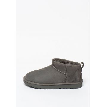 Ghete slip-on din piele intoarsa Classic Ultra Mini
