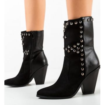 Botine dama Baird Negre