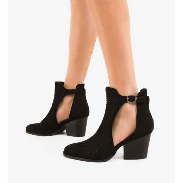 Botine dama Berny Negre