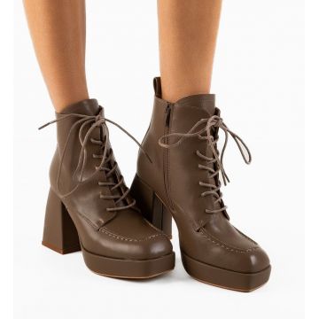 Botine dama Chisom Khaki