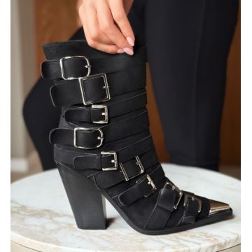 Botine dama Donia Negre