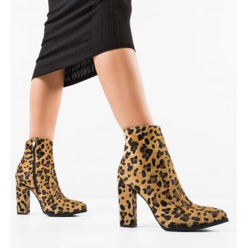 Botine dama Famusa Print