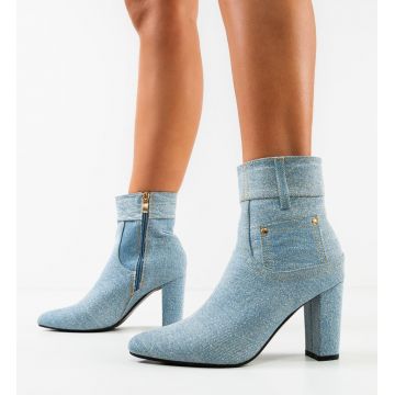 Botine dama Jean Albastre 2