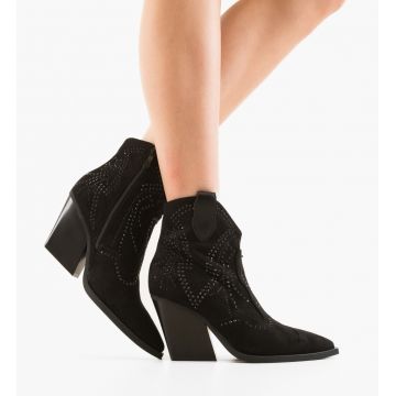 Botine dama Leila Negre