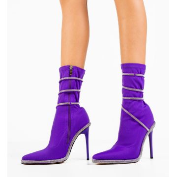 Botine dama Marijn Mov