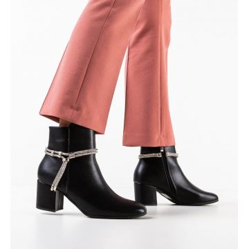 Botine dama Miley Negre