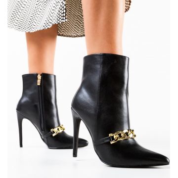 Botine dama Mischa Negre