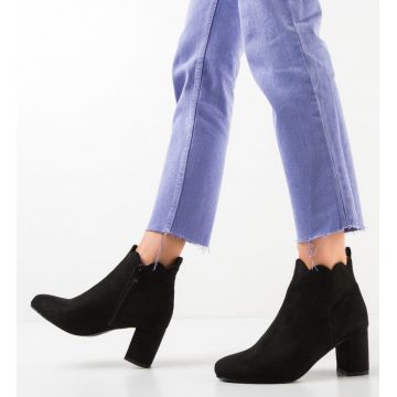 Botine dama Navarro Negre