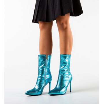 Botine dama Opyt Albastru