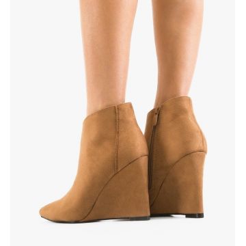 Botine dama Patton Camel