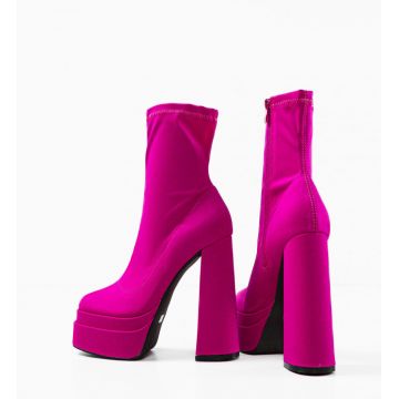 Botine dama Platona Fuchsia