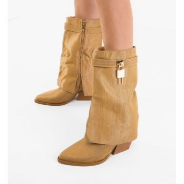 Botine dama Raffa Bej