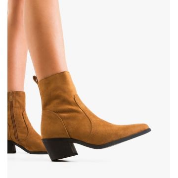 Botine dama Rhiann Camel