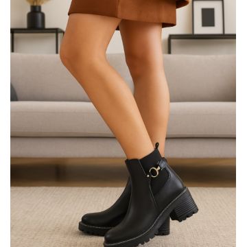 Botine dama Ross Negre